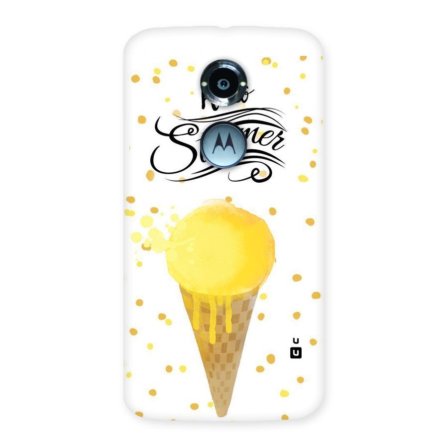 Ice Cream Summer Back Case for Moto X 2nd Gen