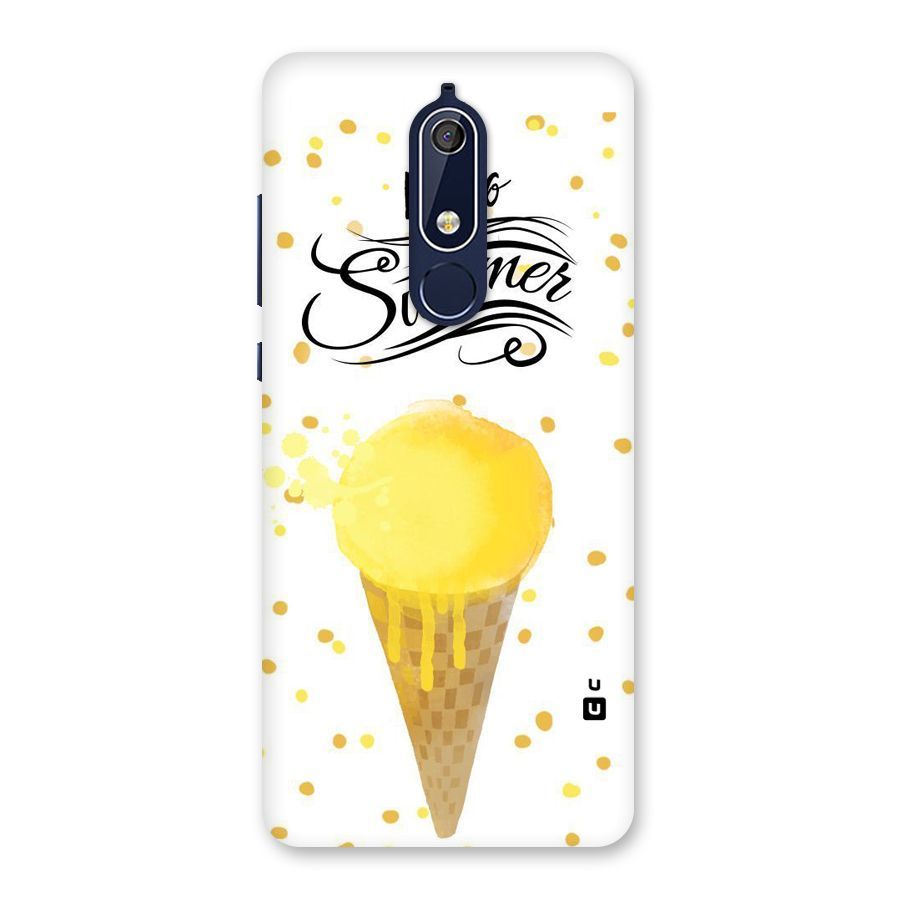 Ice Cream Summer Back Case for Nokia 5.1