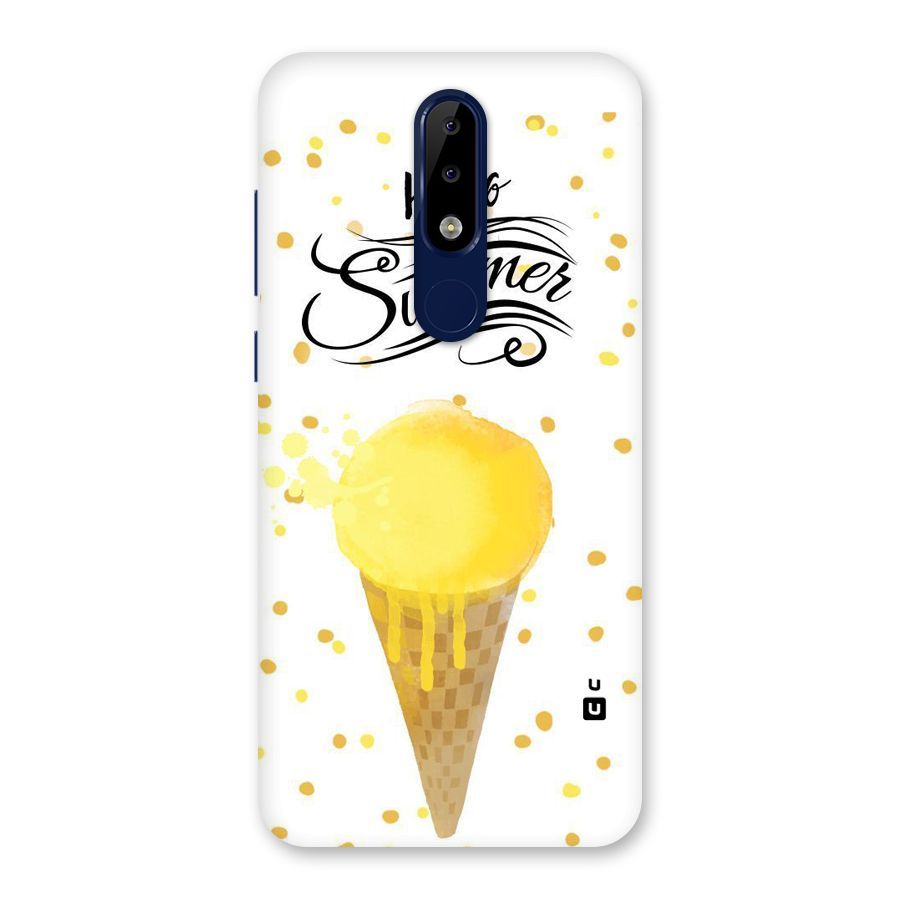 Ice Cream Summer Back Case for Nokia 5.1 Plus