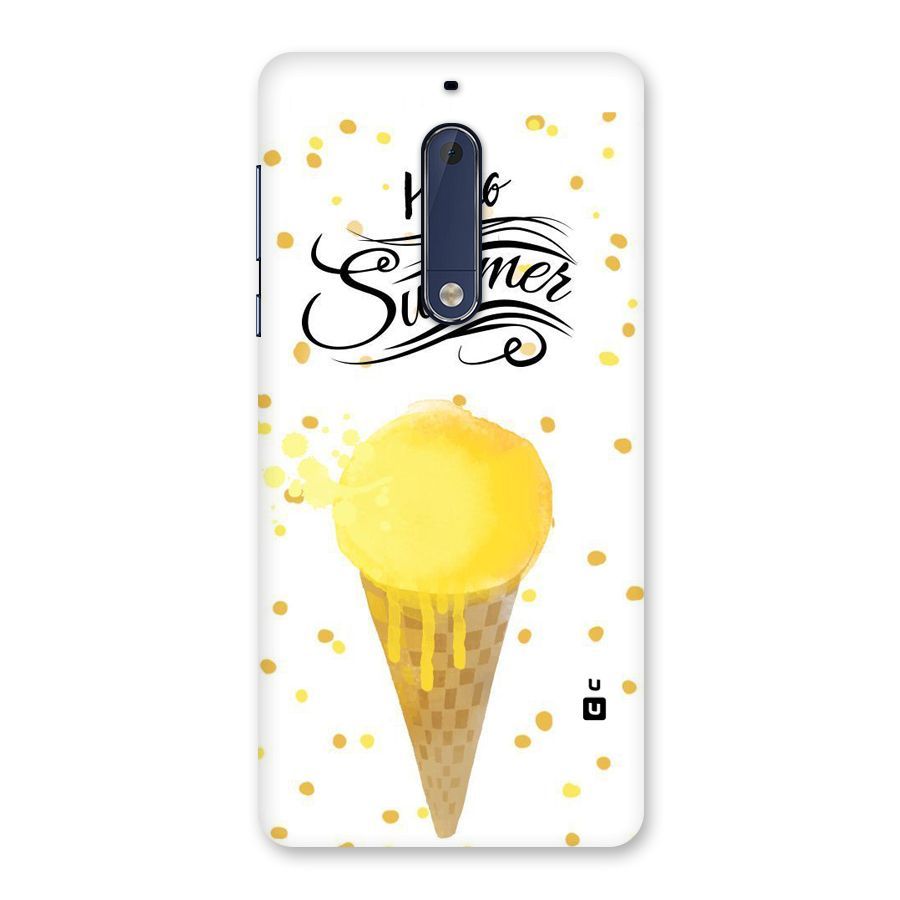 Ice Cream Summer Back Case for Nokia 5