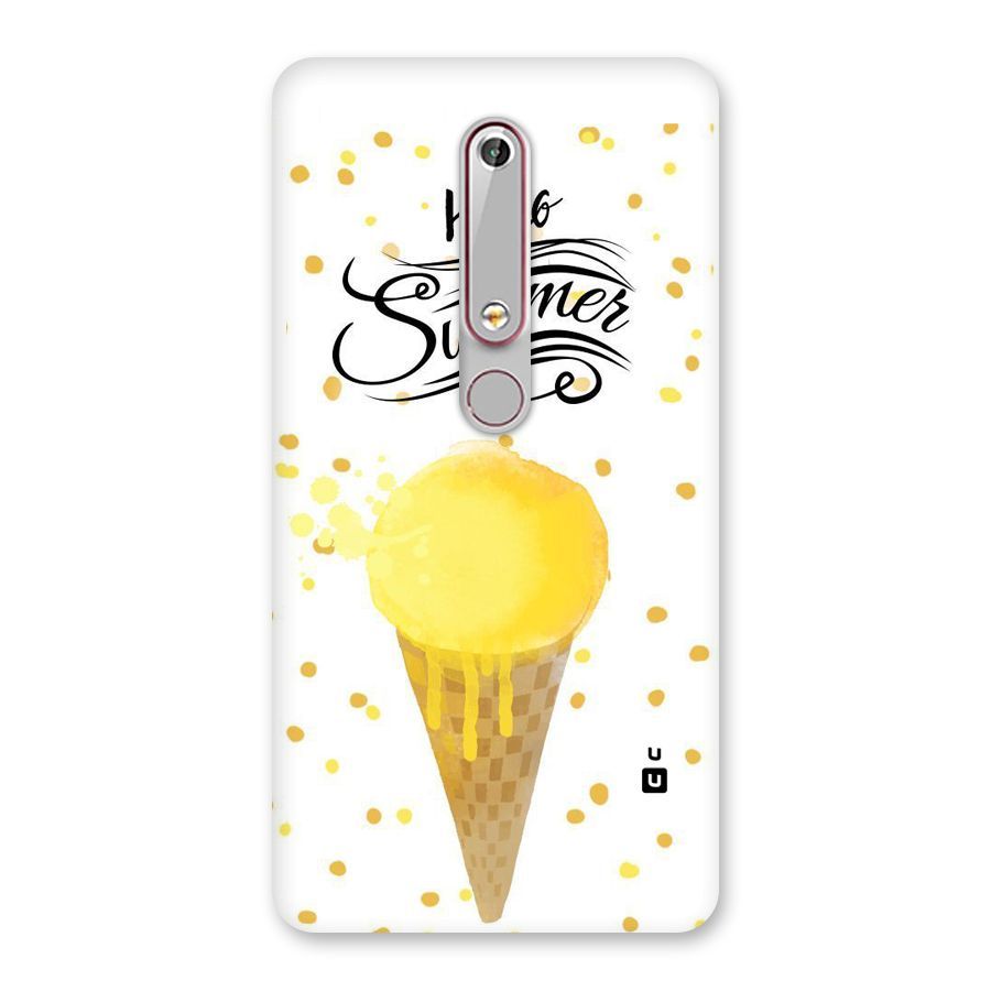 Ice Cream Summer Back Case for Nokia 6.1