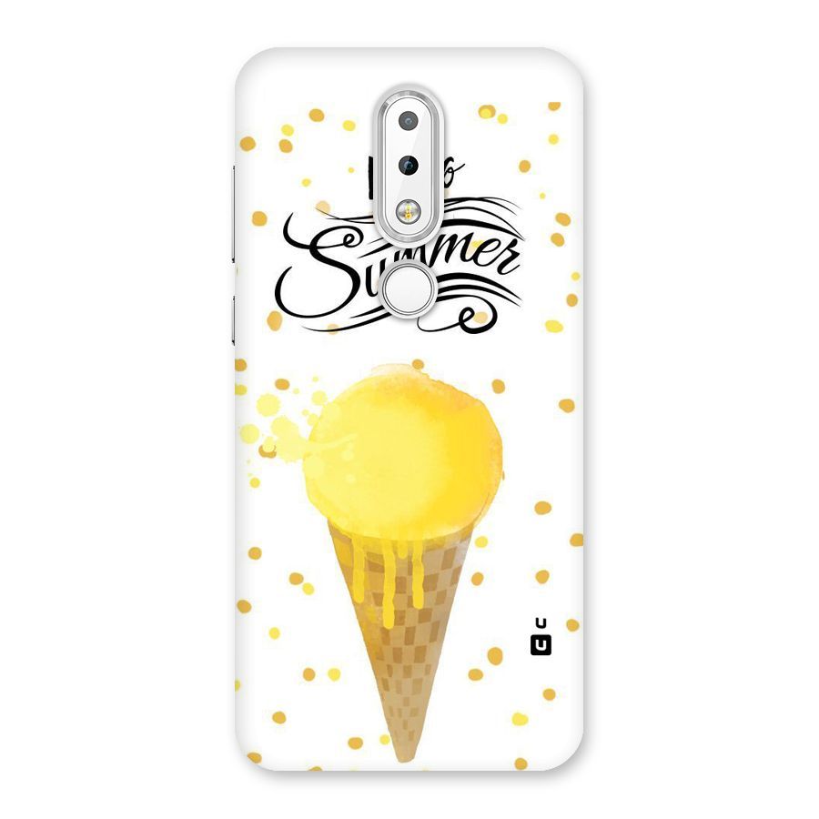 Ice Cream Summer Back Case for Nokia 6.1 Plus