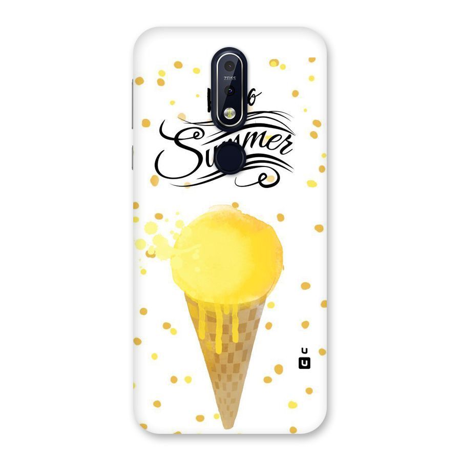 Ice Cream Summer Back Case for Nokia 7.1