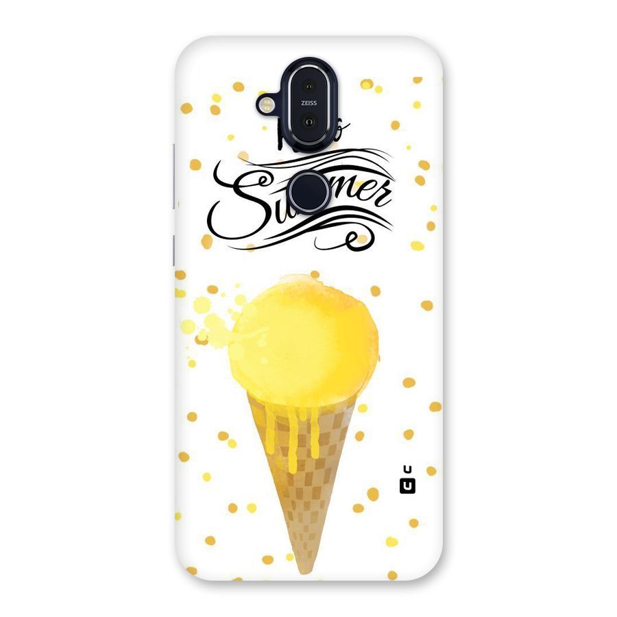 Ice Cream Summer Back Case for Nokia 8.1
