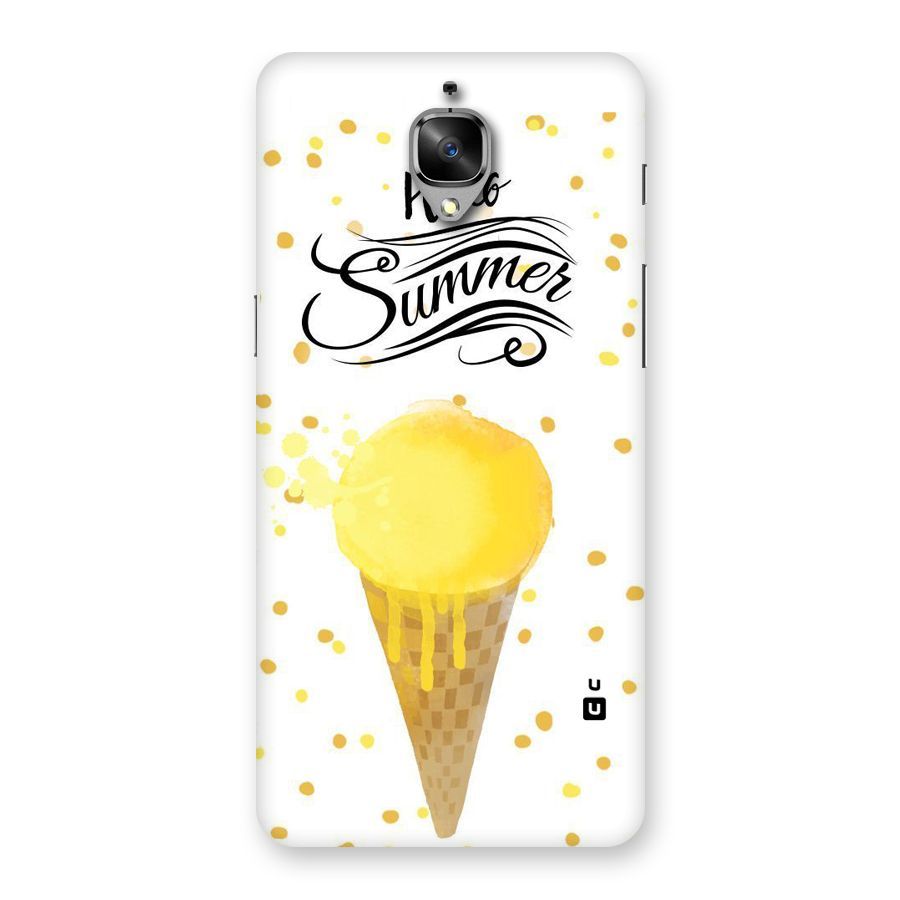 Ice Cream Summer Back Case for OnePlus 3
