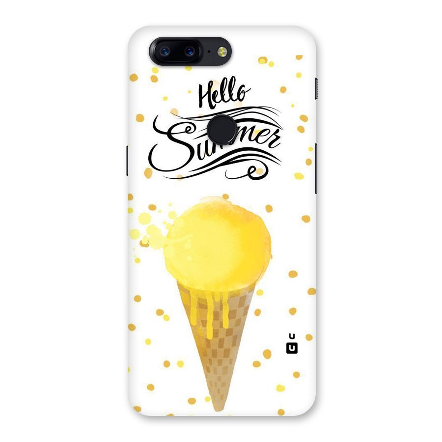 Ice Cream Summer Back Case for OnePlus 5T