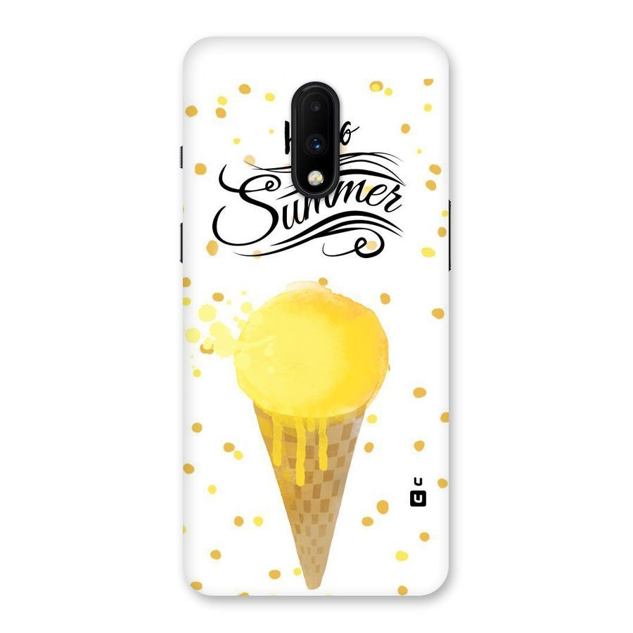 Ice Cream Summer Back Case for OnePlus 7