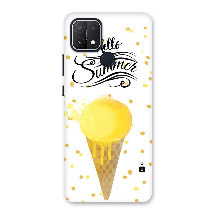 Ice Cream Summer Back Case for Oppo A15