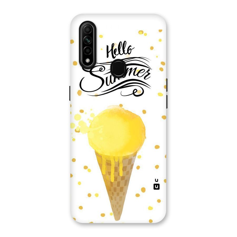 Ice Cream Summer Back Case for Oppo A31