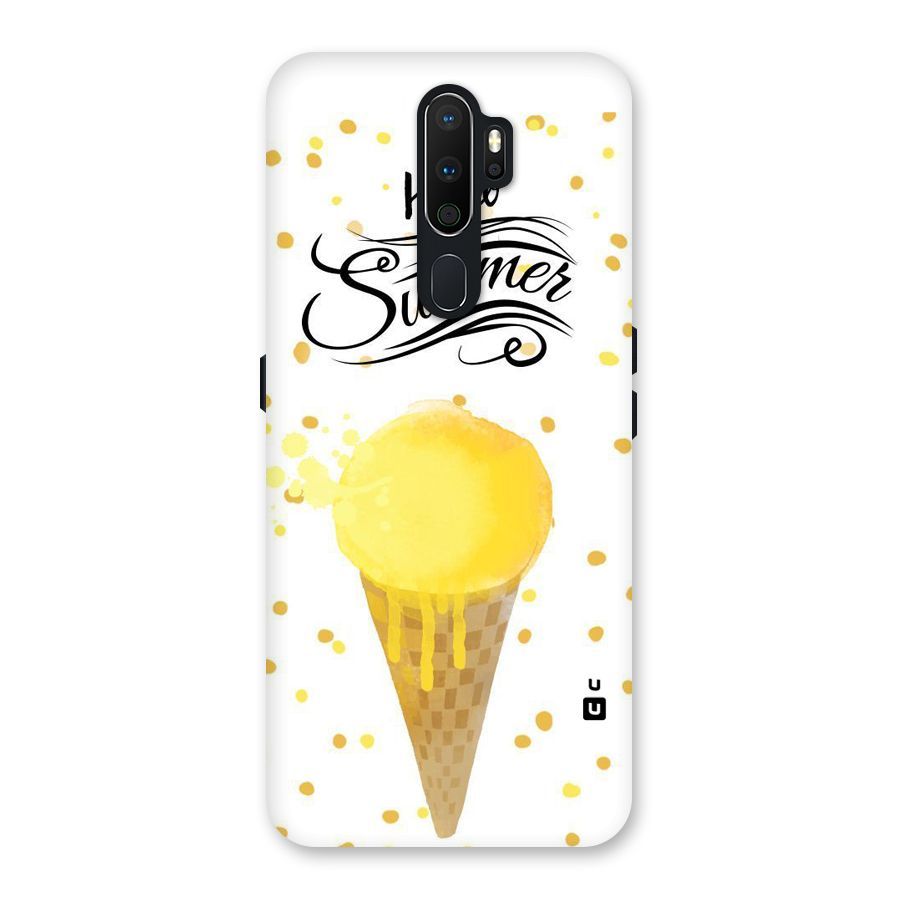 Ice Cream Summer Back Case for Oppo A5 (2020)
