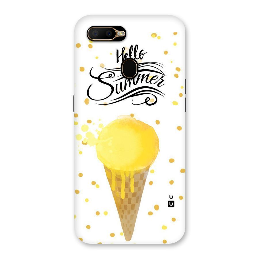 Ice Cream Summer Back Case for Oppo A5s