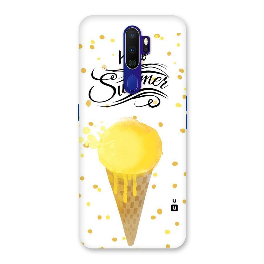 Ice Cream Summer Back Case for Oppo A9 (2020)