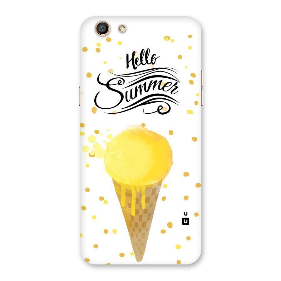 Ice Cream Summer Back Case for Oppo F3