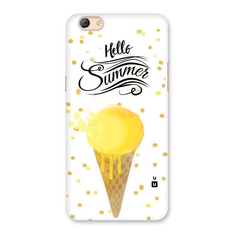 Ice Cream Summer Back Case for Oppo F3 Plus
