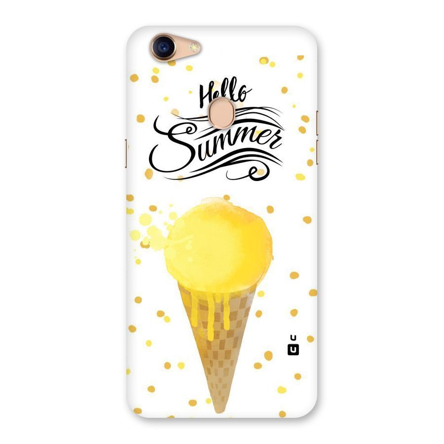 Ice Cream Summer Back Case for Oppo F5