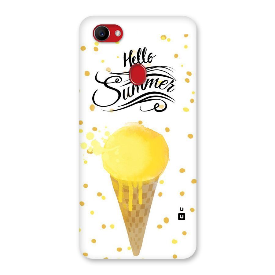 Ice Cream Summer Back Case for Oppo F7