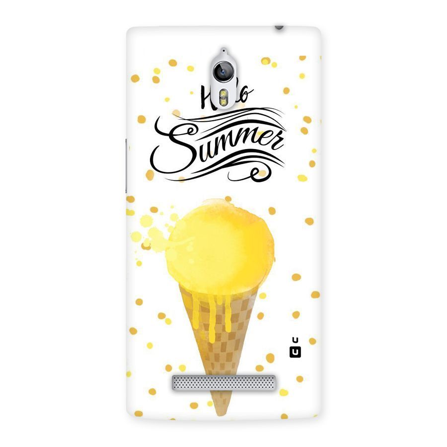 Ice Cream Summer Back Case for Oppo Find 7