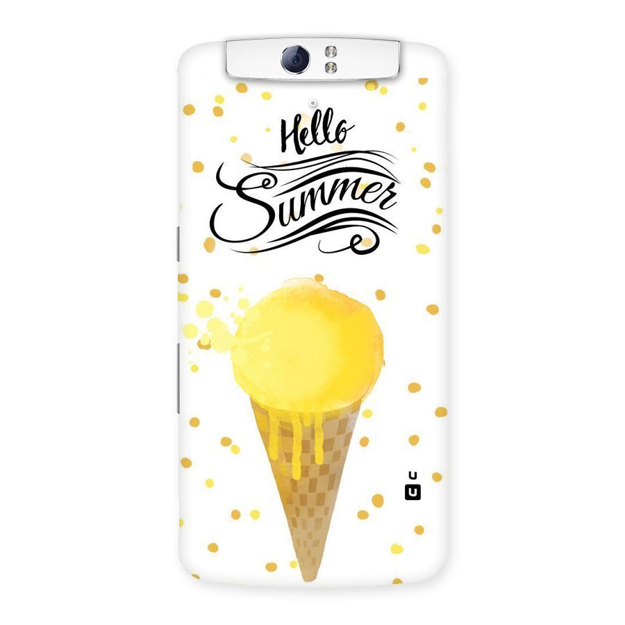 Ice Cream Summer Back Case for Oppo N1