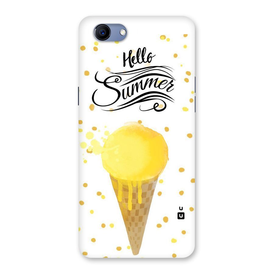 Ice Cream Summer Back Case for Oppo Realme 1