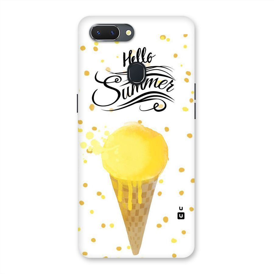 Ice Cream Summer Back Case for Oppo Realme 2