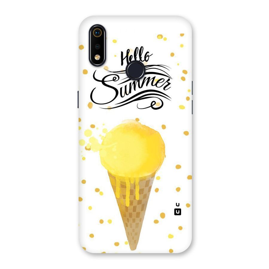 Ice Cream Summer Back Case for Realme 3i