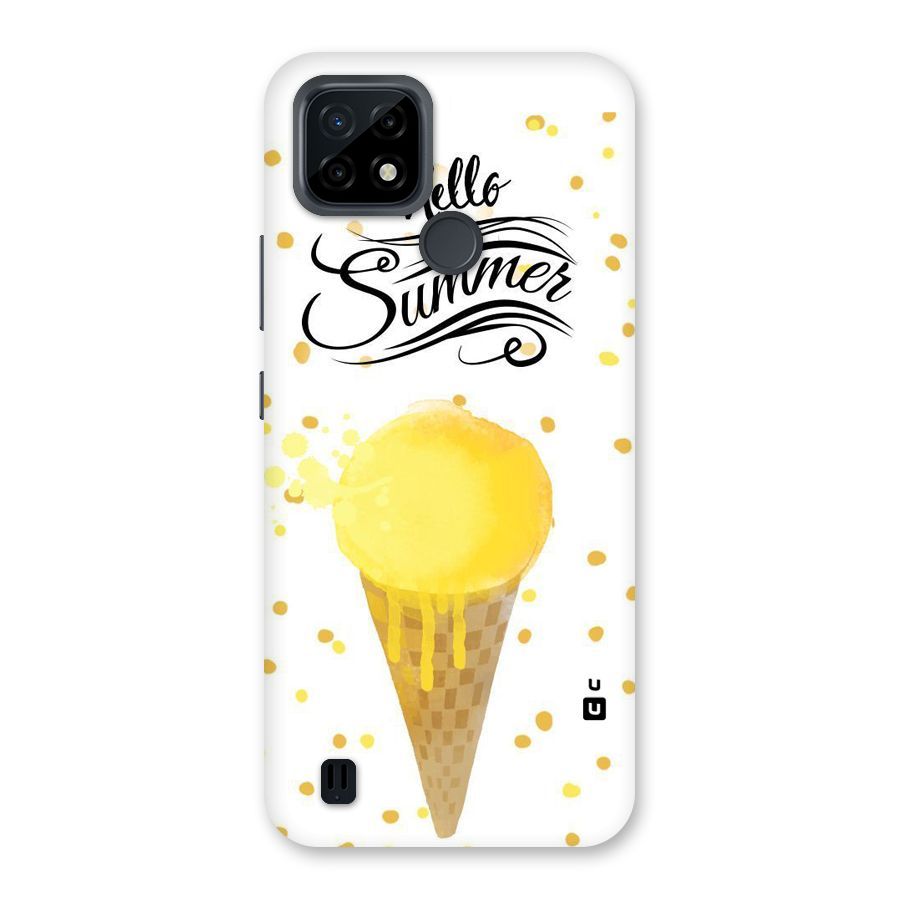 Ice Cream Summer Back Case for Realme C21
