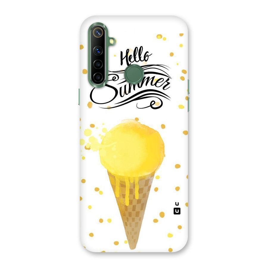 Ice Cream Summer Back Case for Realme Narzo 10