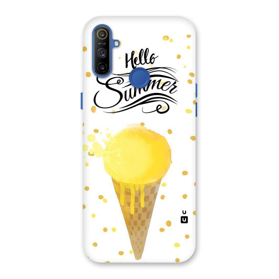 Ice Cream Summer Back Case for Realme Narzo 10A