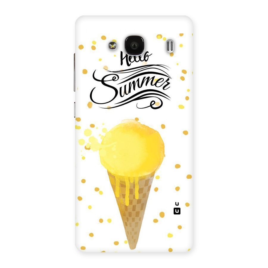 Ice Cream Summer Back Case for Redmi 2s