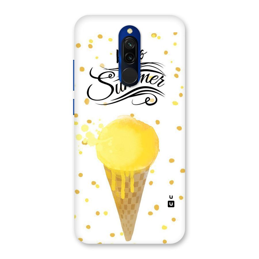 Ice Cream Summer Back Case for Redmi 8