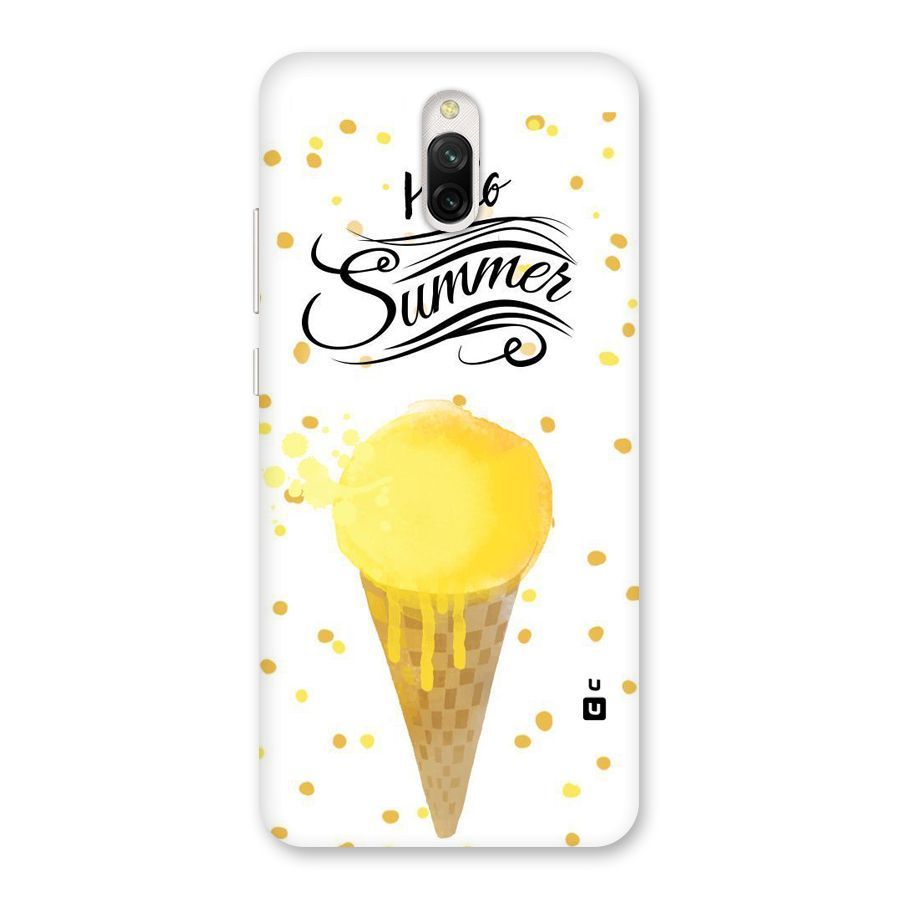 Ice Cream Summer Back Case for Redmi 8A Dual