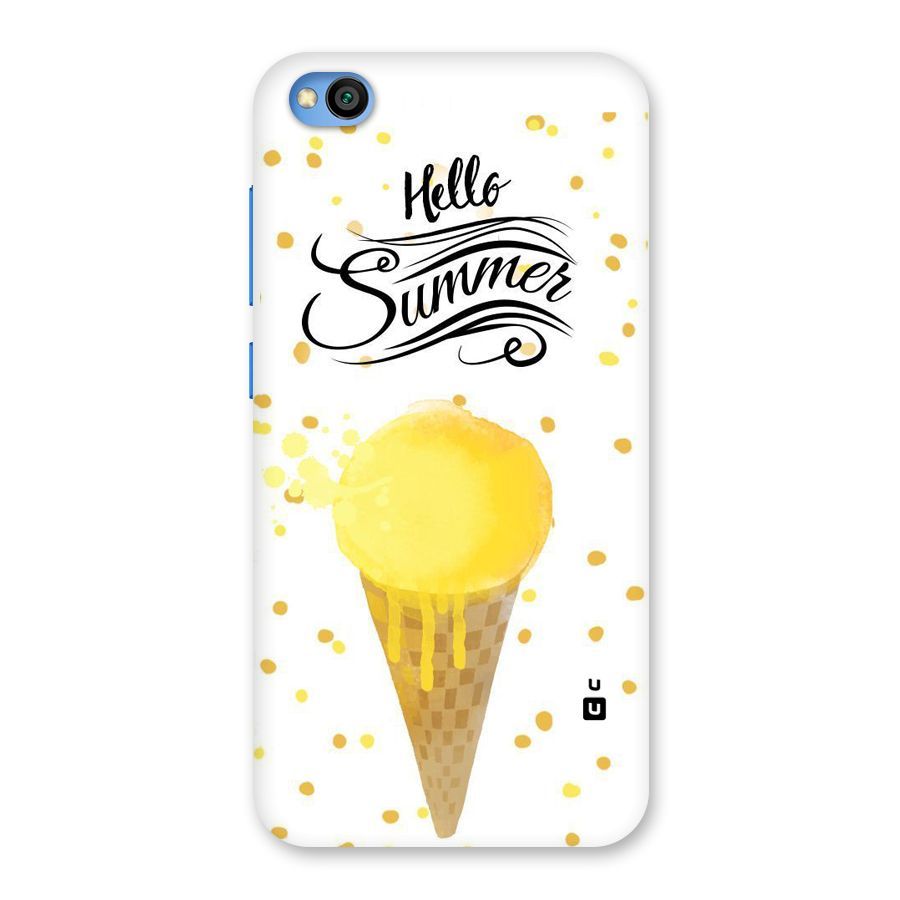 Ice Cream Summer Back Case for Redmi Go