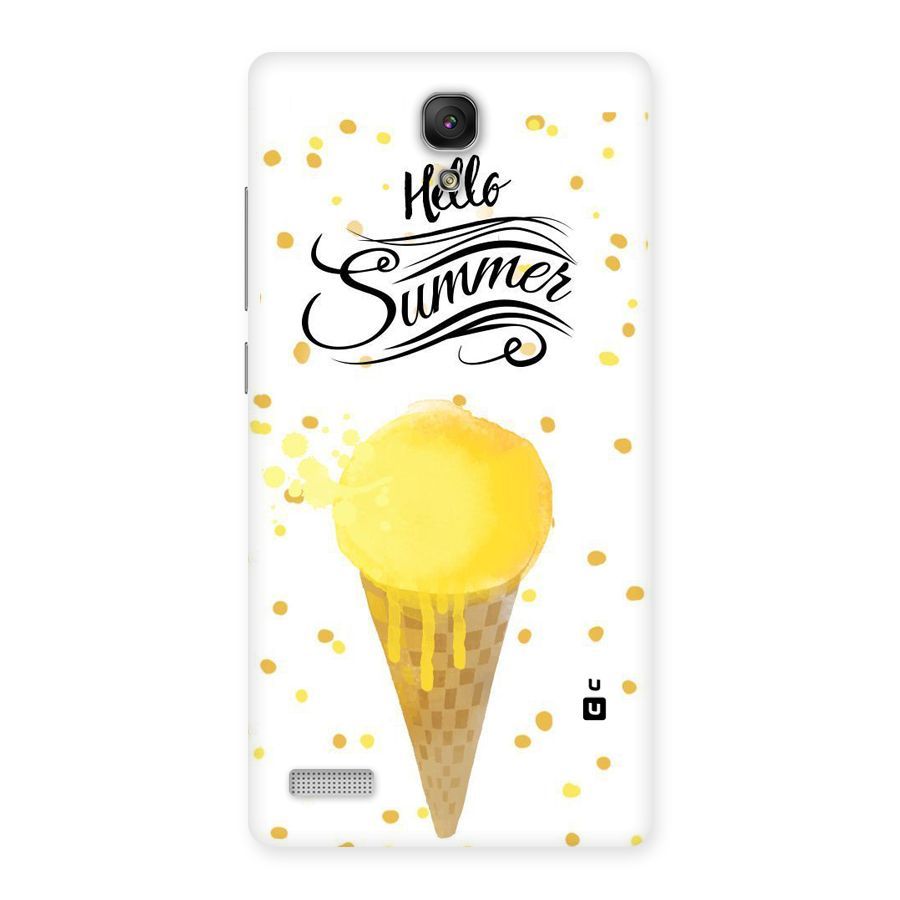Ice Cream Summer Back Case for Redmi Note Prime