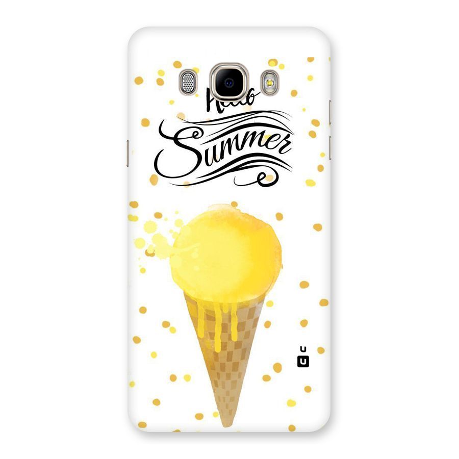 Ice Cream Summer Back Case for Samsung Galaxy J7 2016