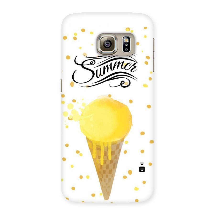 Ice Cream Summer Back Case for Samsung Galaxy S6 Edge
