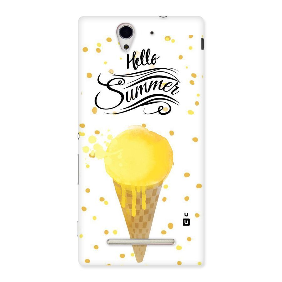 Ice Cream Summer Back Case for Sony Xperia C3