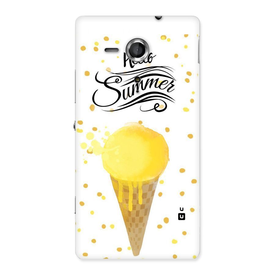 Ice Cream Summer Back Case for Sony Xperia SP