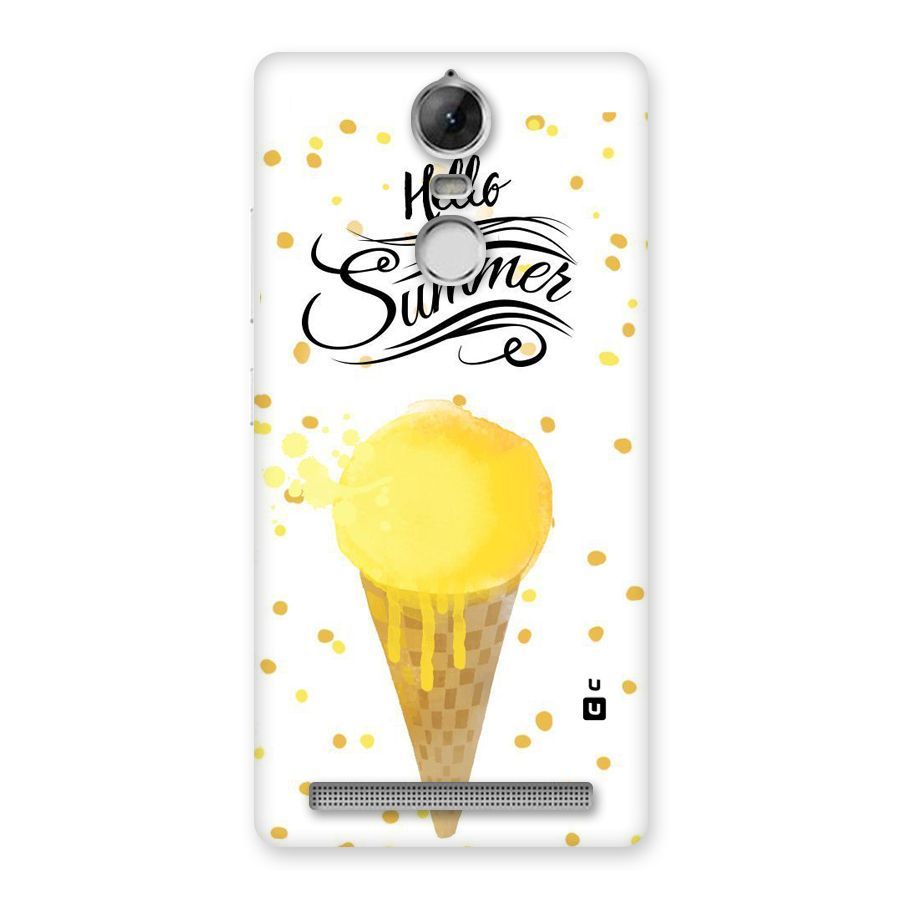 Ice Cream Summer Back Case for Vibe K5 Note