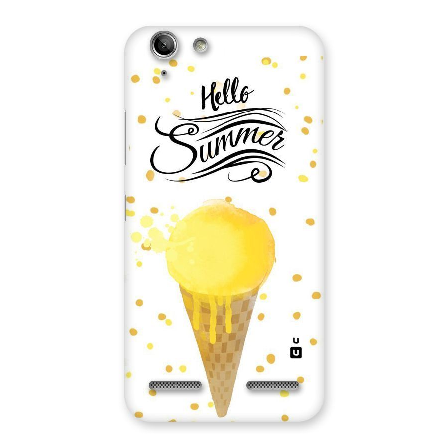 Ice Cream Summer Back Case for Vibe K5 Plus