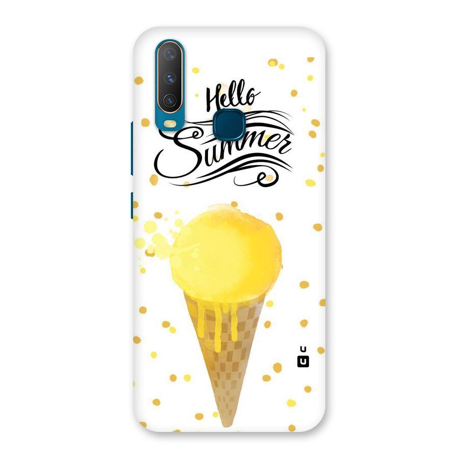 Ice Cream Summer Back Case for Vivo U10