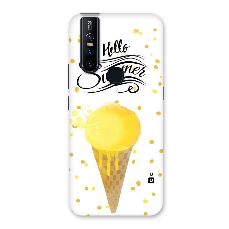 Ice Cream Summer Back Case for Vivo V15