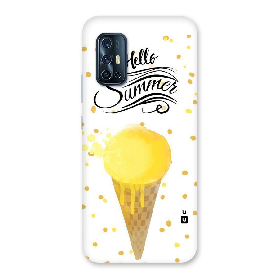 Ice Cream Summer Back Case for Vivo V17