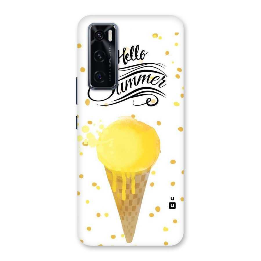 Ice Cream Summer Back Case for Vivo V20 SE