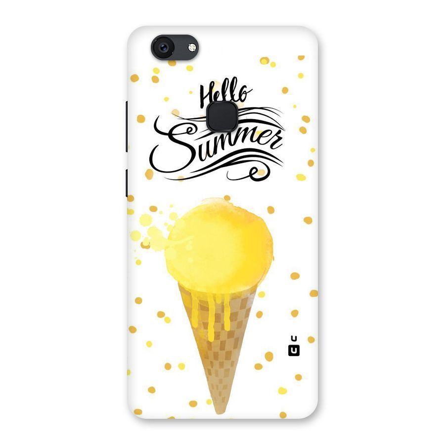 Ice Cream Summer Back Case for Vivo V7 Plus