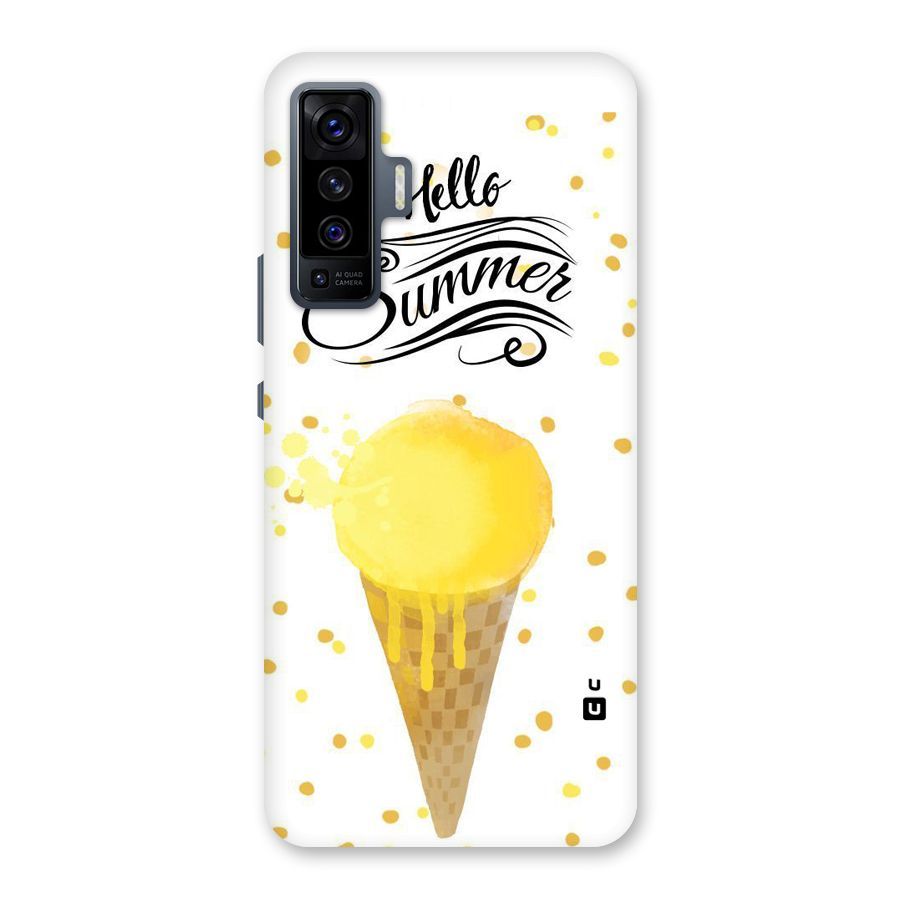 Ice Cream Summer Back Case for Vivo X50