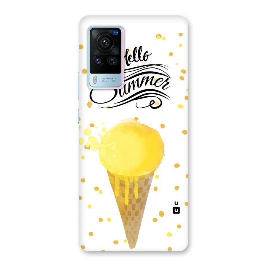 Ice Cream Summer Back Case for Vivo X60 Pro