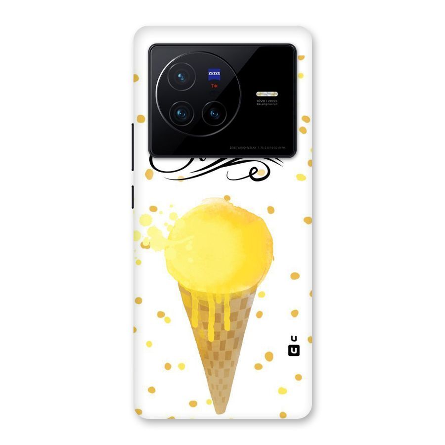 Ice Cream Summer Back Case for Vivo X80