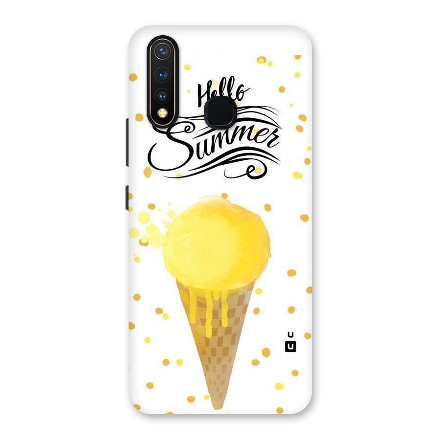 Ice Cream Summer Back Case for Vivo Y19