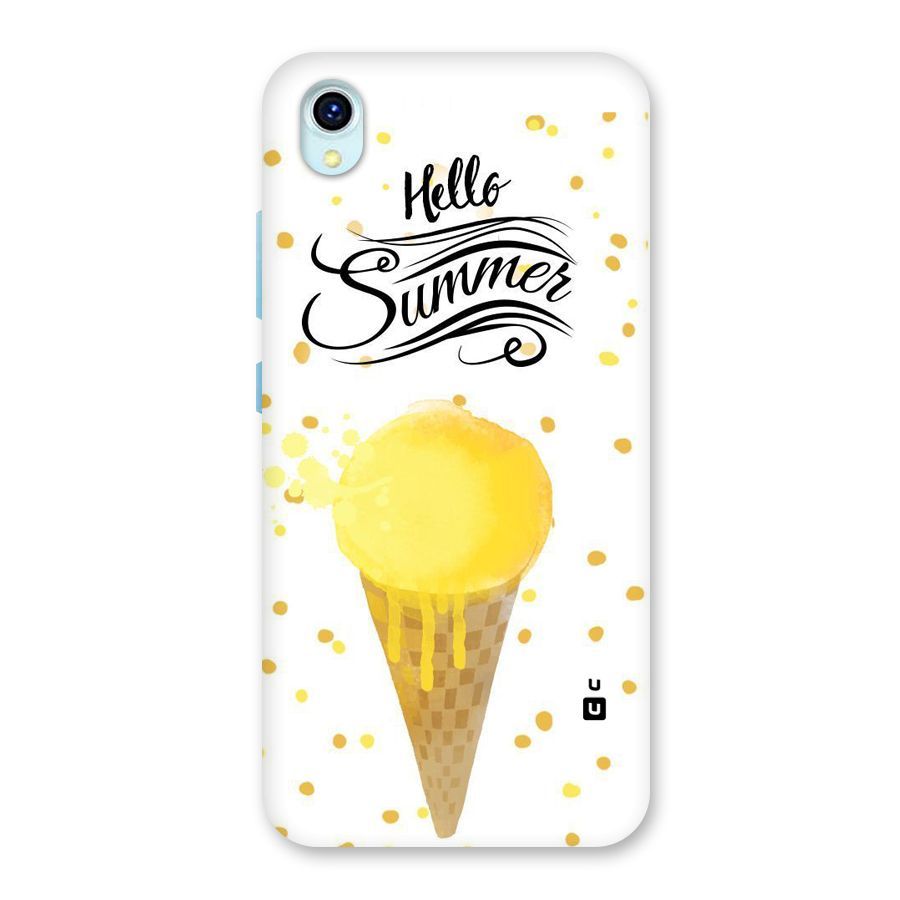 Ice Cream Summer Back Case for Vivo Y1s