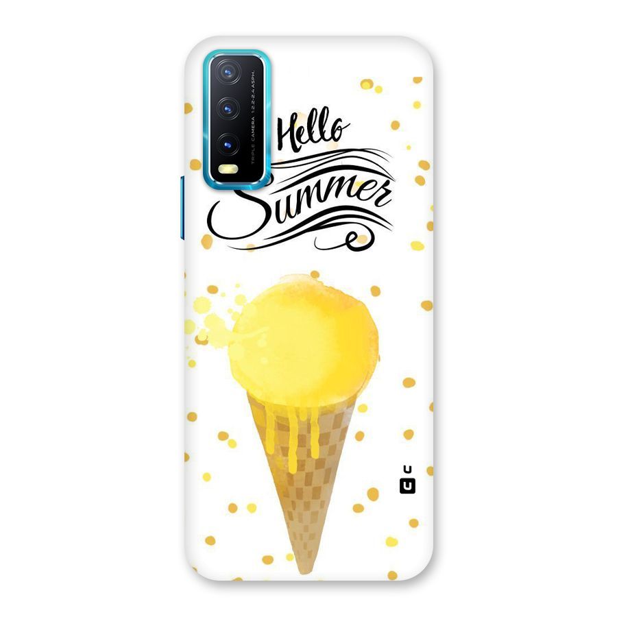 Ice Cream Summer Back Case for Vivo Y20A